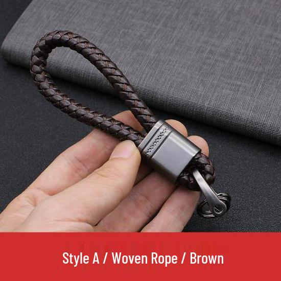 Woven Rope Keychain: Creative, Cute, Unisex Car Key Hanger