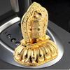 Solar Energy Solar Tibet Prayer Wheel Safety Symbol Tibetan Prayer Wheel  Car Accessories