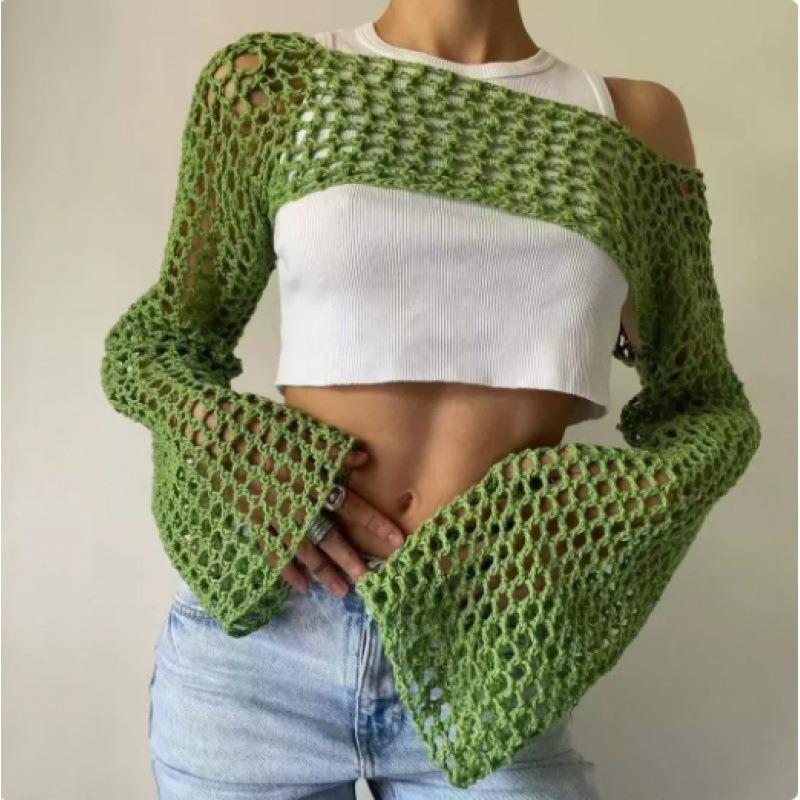 BITCED Women's Fashion Casual Solid Color Print Long Sleeve Blouses & Shirts