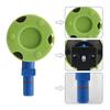 2 Pcs 3 Inch 75Mm Heavy Duty Hand Pump Suction Cup Hand Pump Vacuum Suction Cup With M6 Threaded Stud