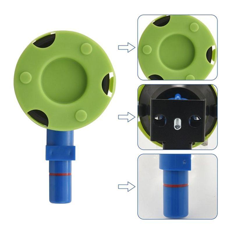 2 Pcs 3 Inch 75Mm Heavy Duty Hand Pump Suction Cup Hand Pump Vacuum Suction Cup With M6 Threaded Stud