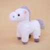 Sprout Realistic Plush Horse Stuffed Animal Soft Crystal Fleece Lifelike Pony Chinese Zodiac Horse Mascot Kids Birthday Gift Toy