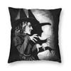 Home Decoration Nordic Halloween Witch Ghost Tree Cushion Cover Cushion Cover Mystery Magic Pillowcase 45x45cm Funda De Almohada