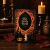 DIY Mini Po Frames Silhouette Tin Box Halloween Miniature Picture Display Storage Container