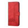 Compatible For iPhone 17 Air Phone Case with Strap Imprint PU Leather Wallet Stand Cover
