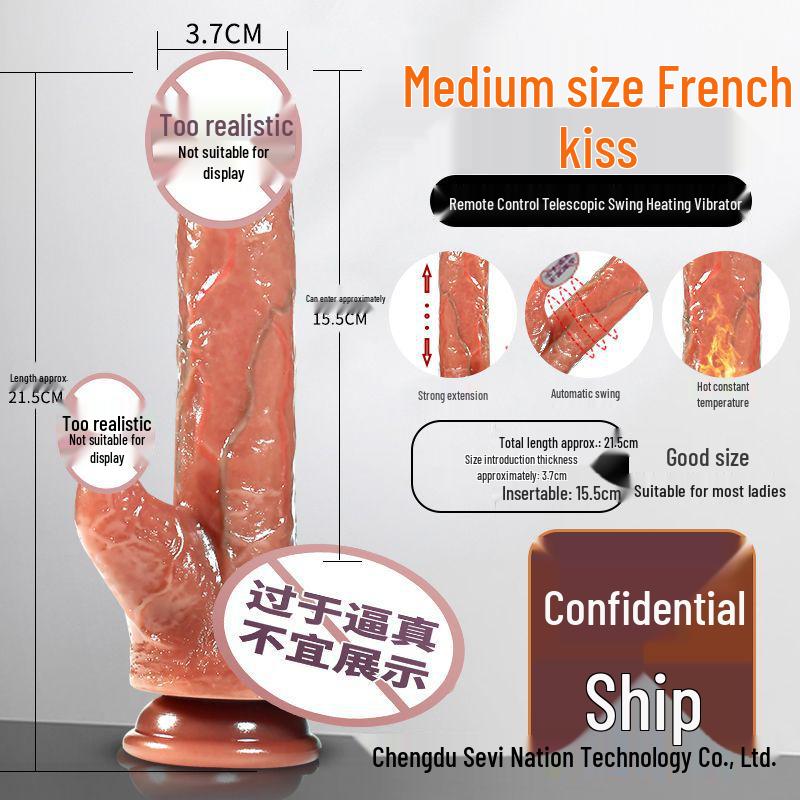 Telescopic Vibrating Licking Tongue Sex Toy for Couples