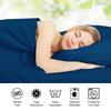 4pcs Sheet Set Lightweight Super Soft Easy Care Wrinkle Free Microfiber Bedding Sets with 14-Inch Deep Pockets for Women Men