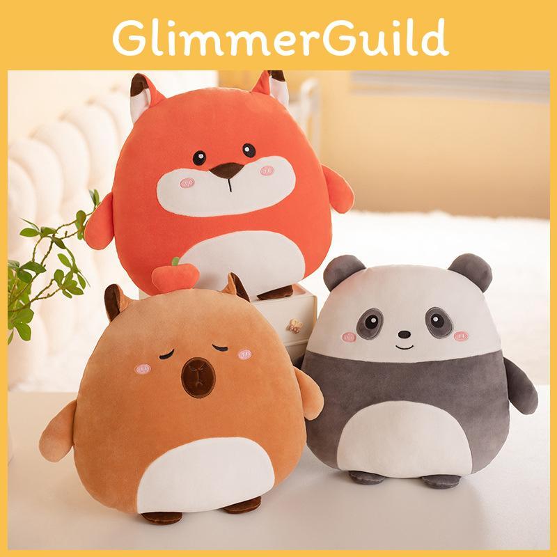 Fox Penguin Capybara Plush Toys Animal Stuffed Doll Room Decoration Gift Kids