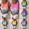 Stylish Women Sleeveless Gradient Vest Tank Top Perfect For Casual Summer Outings