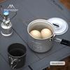 Portable Aluminum Alloy Milk Pot for Outdoor Camping and Picnics - Lightweight Kettle and Stew Pot