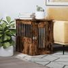 VidaXL Dog Cage Furniture, Dog Kennel with Lockable Door, Dog House, Living Room Side Table, 838313