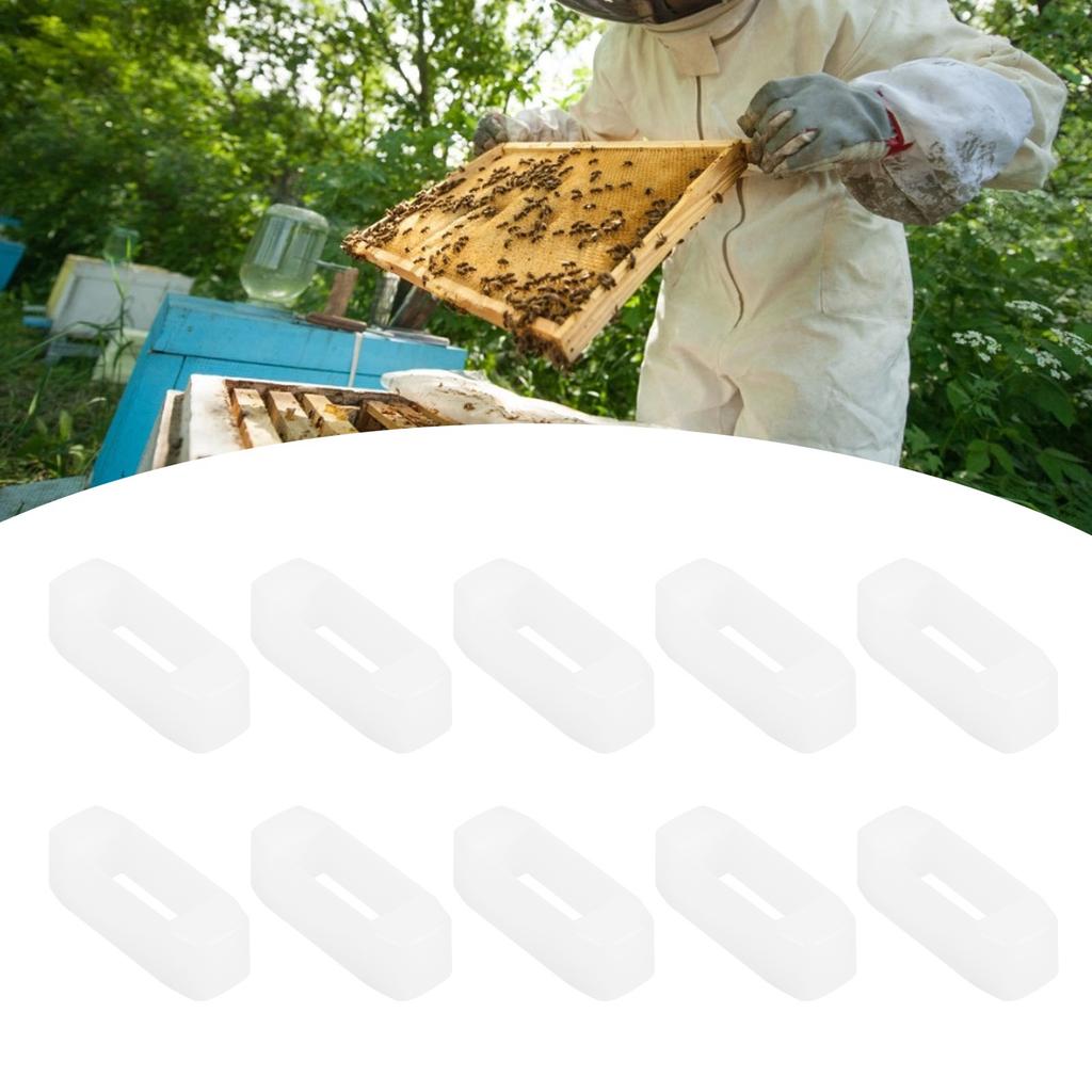 10PCS Beehive Frame Strip Plastic Strip Spacer Beekeeper Beekeeping Tool Equipment