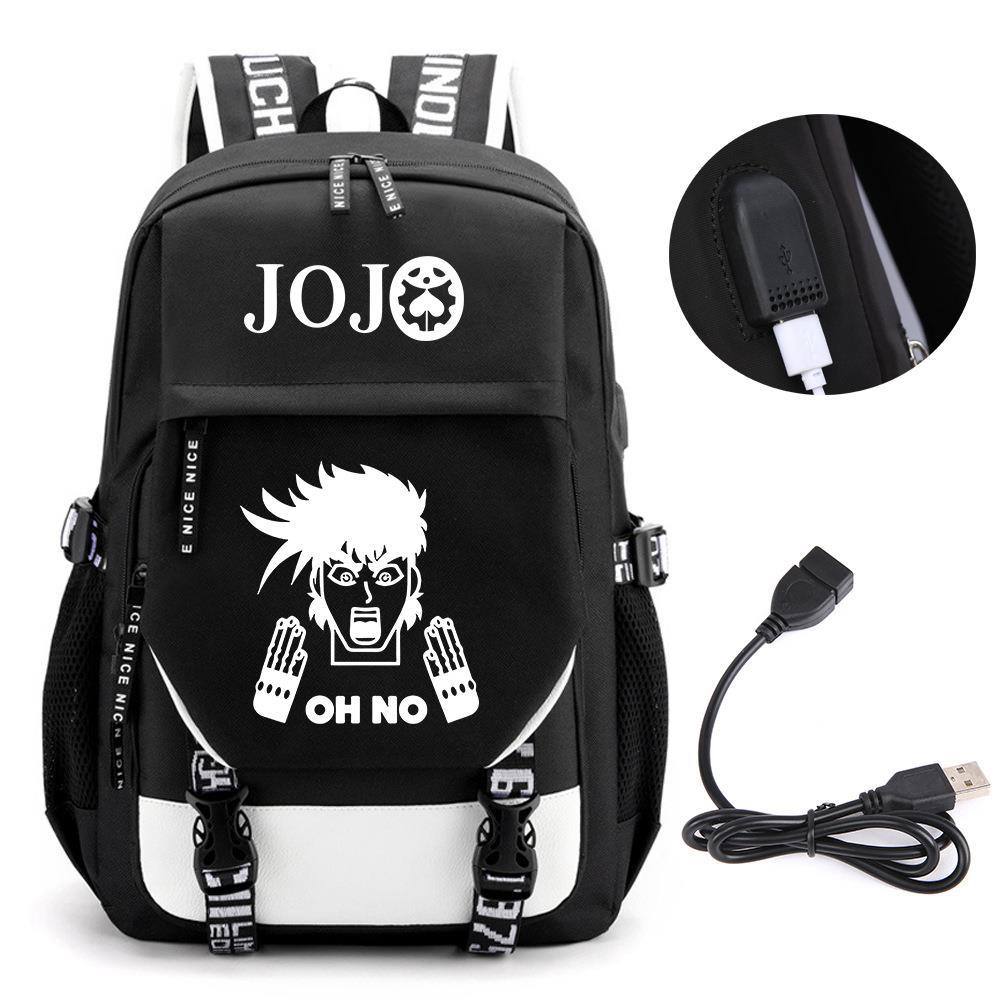 Oo'S Fantastic Adventure Peripheral Printed Backpack Multifunctional Large Capacity Computer Bag Youth School Bag
