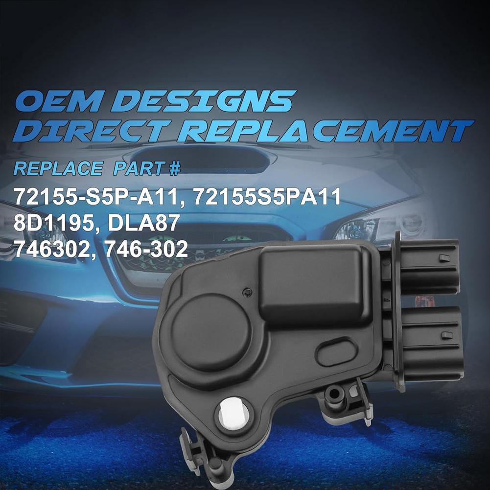 Front Left Driver Side Door Lock Actuator Motor Replace 72155-S5P-A11 746302 for Accord CR-V Odyssey Acura RSX 2005 2006