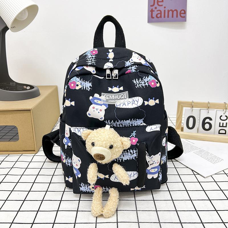 School Bag Girl Junior High School Cute High School Student Large Capacity Backpack Cartoon Primary School Student Mori Simple Travel Small Backpack