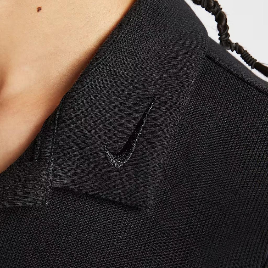 Nike Sportswear Polo Fashion Slim Fit Short Sleeve T-Shirt Women Tops IM3393-010