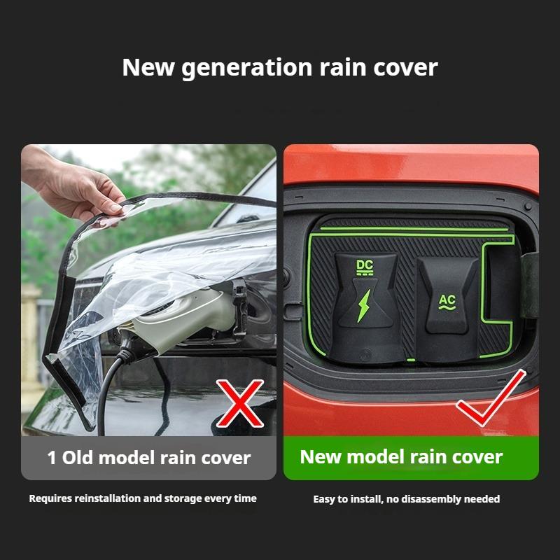 Car Charging Port Waterproof Protector Cover Charging Gun Rain Cover For Changan DEEPAL L07 S05 S07 SL03 Dedicated New Energy