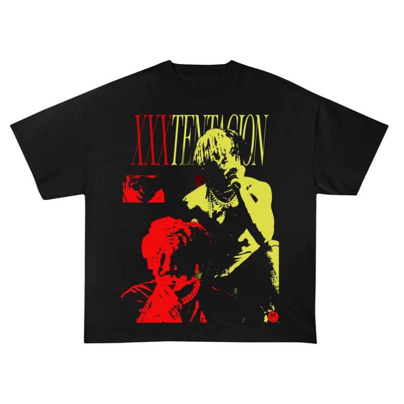 XXXTentacion T-Shirt, XXXTentacion Shirt S чёрный