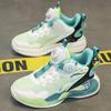 Boys Shoes Autumn and Winter 2025 New Children's Velvet Sports Basketball Shoes Medium and Older Boys Non-slip Warm Two Cotton Shoes