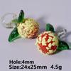 5/20 Stück/Los Verschiedene Früchte-Anhänger Erdbeere/Kirsche/Zitrone Anhänger Für Schmuckherstellung Großhandel Glasmaterialien Armbänder herstellen