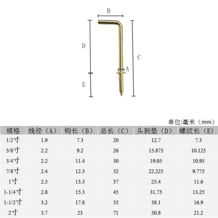 Gold/Silver L Shape 20pcs Sheep Eyes Alloy Frame 7 Style Hanger Dresser Cup Hooks Right Angle Screws Iron