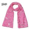 Silver Snowflake Pattern Wrap Glitter Sparkly Foil Print Scarf for Women, Christmas Winter Holiday Theme Shawl Wrap, Fall Lightweight Soft Warm