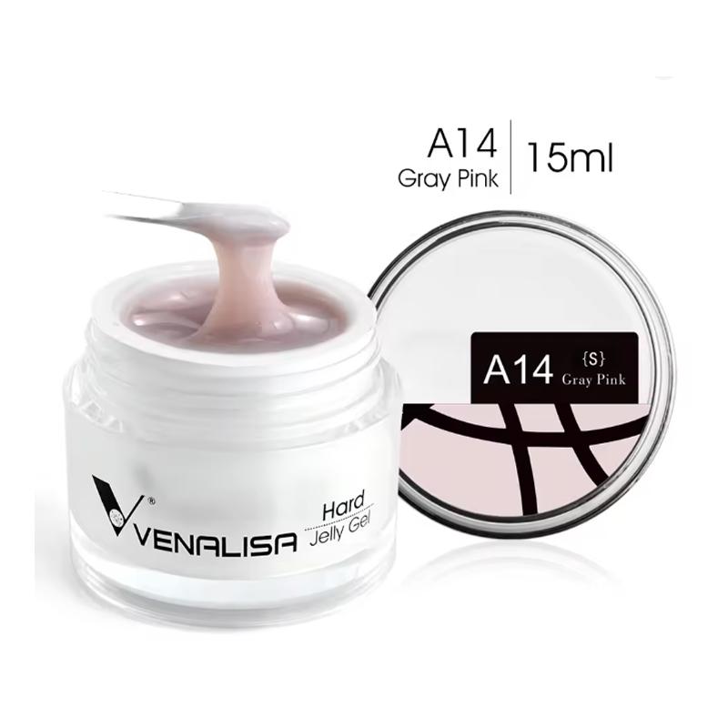 Venalisa 15ml Jelly Builder Nude Color UV Construction Gel Tips Extension Camouflage Soak Off Fast Building Gel