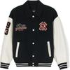 New MLB New York Yankees Varsity Jackets & Coats Unisex Black 3AJPV1446-50BKS