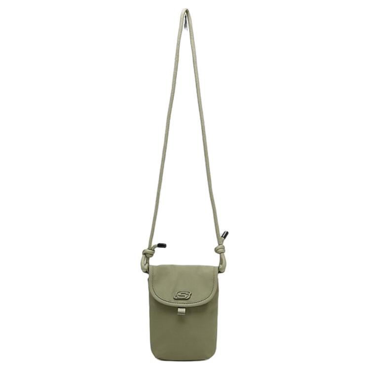 Skechers Casual Trendy Water-Resistant Fashion Fabric Shoulder Crossbody Bag Unisex bags Deep-Teal L324U043-00VY Dark Moss Green