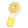 Mini Handheld Fan Cartoon Design Strong Wind USB Rechargeable Mini Portable Fan for Travel Office