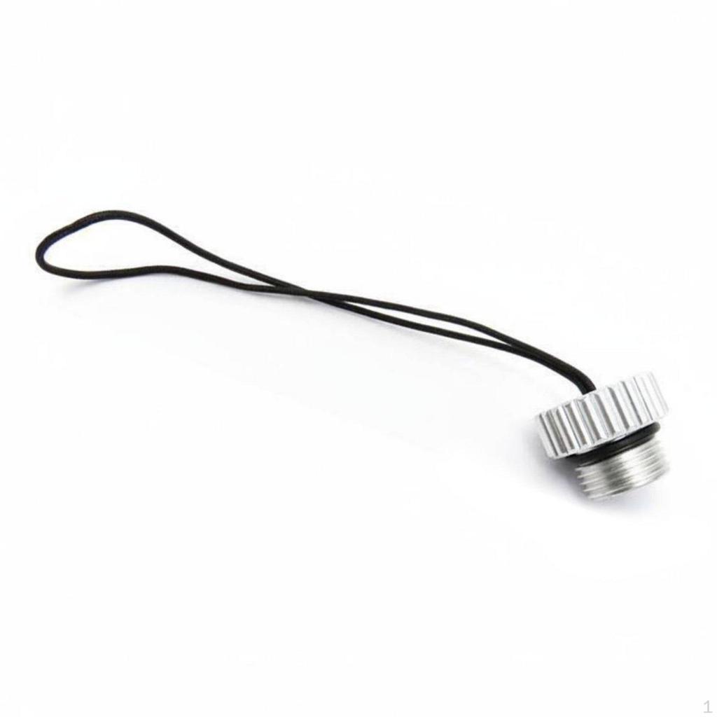 Scuba Tank Valve Dust Cap Dustproof Aluminum Cover Anodized Finish Diving Cylinder Thread