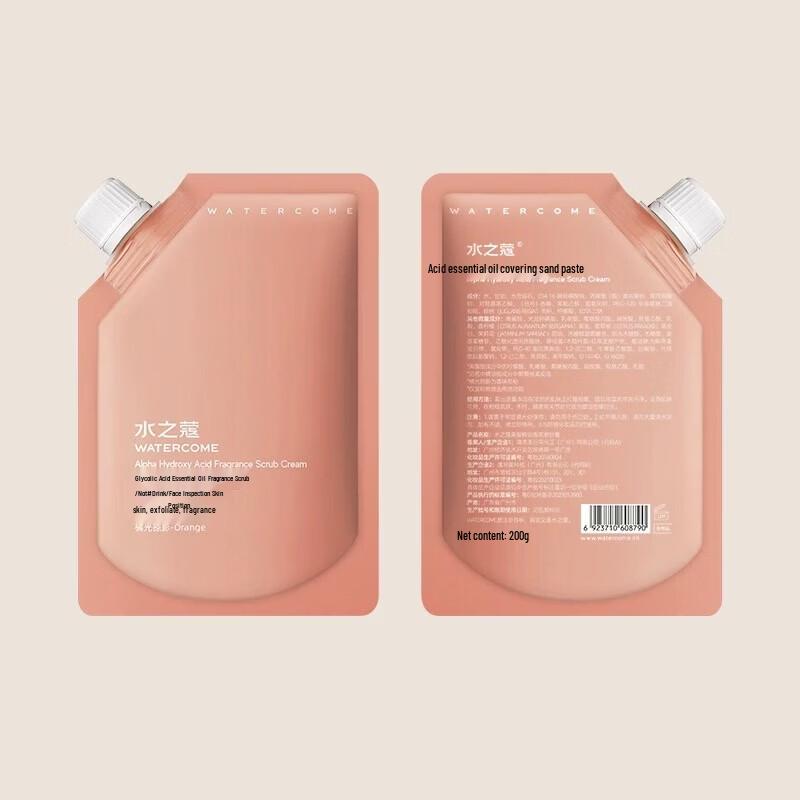Shuizhiko Fruit Acid Essential Oil Fragrance Body Scrub Refill 200g