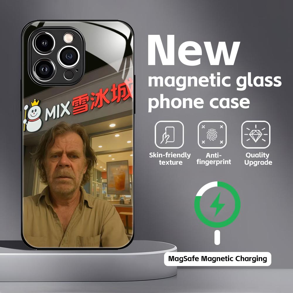 Classic movies Shameless Phone Case For iPhone17 16 15 14 13 12 11 X XR XS 8 Plus Mini Pro Max Glass Magnetic Case