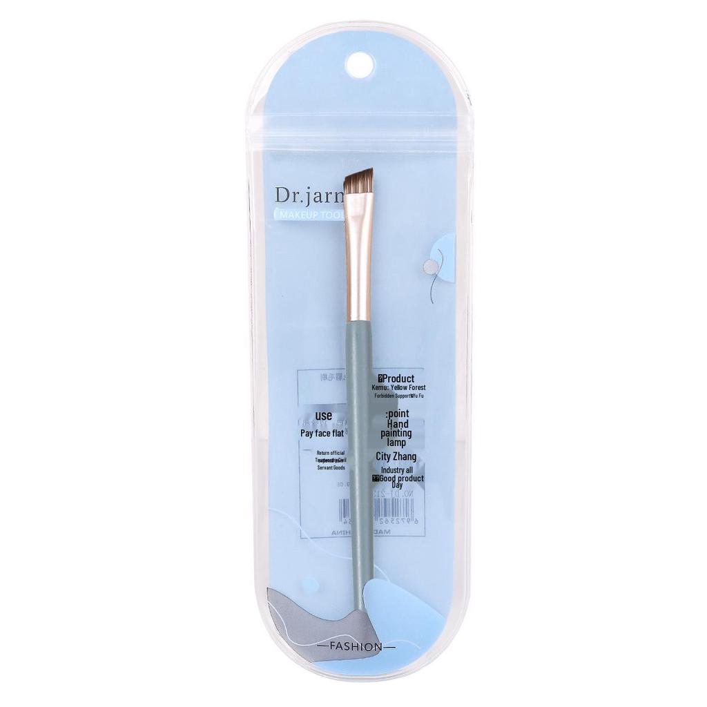 Morandi DJ-213 Angled Eyebrow Brush: Soft Microcrystalline Silk Bristles for Face Contouring