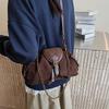 Herbst- und Winter-Bucket-Bag Retro High-End Tragbare Damenhandtasche Große Kapazität Schulter-Umhängetasche