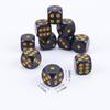 Acrylic 16mm Dices Set Colorful Six Sided Dices Cubes with Dots Playing Square Blocks Kids Math Teaching Educational Toy
