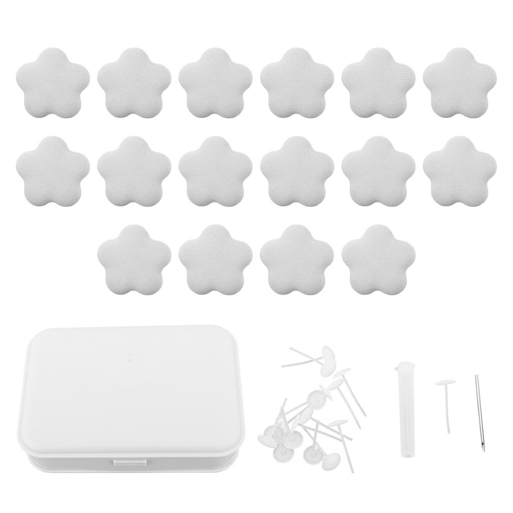 16pcs Duvet Cover Clip Star Shaped Firm Fixing Slip Prevention Detachable Bed Sheet Clip Pin