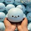 Kawaii Cute Seal Squishy Stress Relief Toy Soft Slow Rising Animal Squeeze Fidget Toys Desktop Decor Gift For Adults