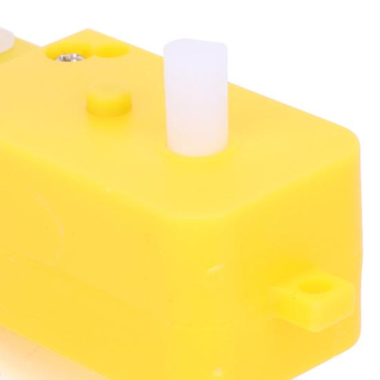 Doppelwellen-Getriebemotor 3V-12V Hohes Drehmoment TT-Motor DIY Roboter Smart Car Spielzeug Getriebemotor Ersatzteile