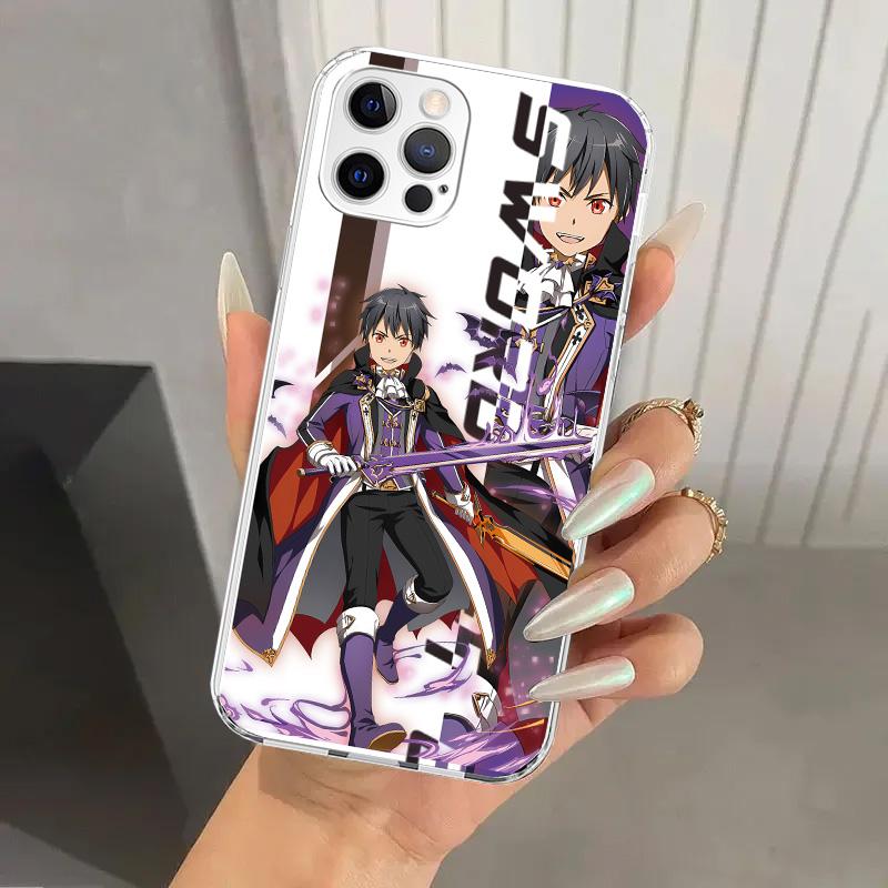 Anime Sword Art Online SAO Phone Case for Iphone 17 Air 16 15 Plus 14 13 Mini 12 11 Pro Max 16E 7 8 SE 2020 Soft Funda Print She