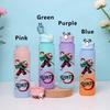 750ML Demon Slayer Cartoon Plastic Gradient Water Cup Portable Leak Proof Water Bottle Student Outdoor Sports Travel Water Cup