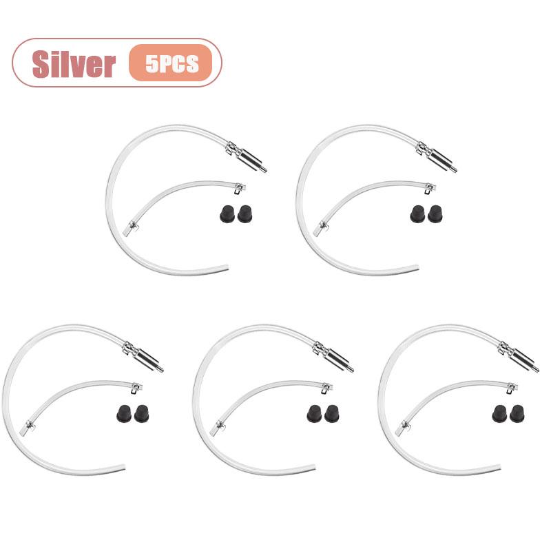 1-10PCSUniversal Motorcycle Fuel HoseOil ExtractorTool Hydraulic Brake Bleeder Hose Caliper Drain GuideTube Automotive Accessory