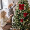 For Christmas Tree Christmas Bows Bow Ornaments Christmas Tree Decorating Festive Decorations High-quality Materials