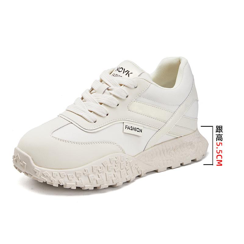 

2025 spring new platform German training shoes women s ballet Forrest Gump shoes leather dad shoes women s shoes trendy sports and leisure shoes 34