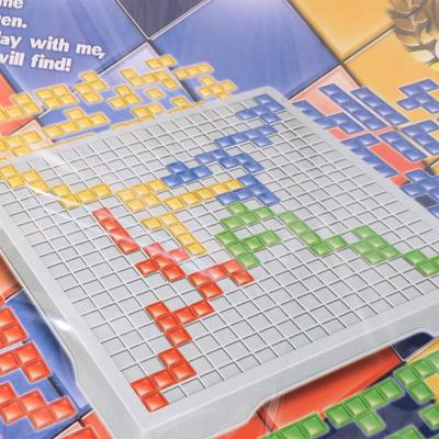 Squares Game Jigsaw Russia Puzzle Block 4-Person Family Fun Strategy Game Blokus Board Puzzle Entertainment Blokus Board Game