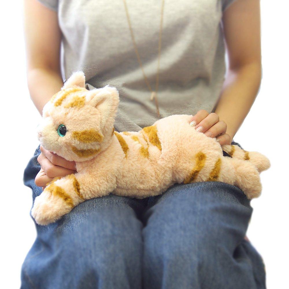 Sun Lemon Lap Cat Knuffel P-1962 Klein Bruin