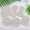 Silicone Resin Molds Christmas Tree Leaves Fondant Mold Cake Decorating Tools Pastry Kitchen Baking Accessories