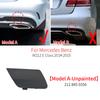 For Mercedes W212 Car Rear Bumper Tow Hook Cover Cap Accessory Replacment For Benz E Class E200 E230 E250 E260 E300 E350 E63 AMG