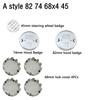 7Pcs Car Hood Front Rear Trunk Emblem For BMW original Logo M Emblem E46 E36 E34 F10 E90 F30 E60 F30 E53 E30 E92 E87 OL2