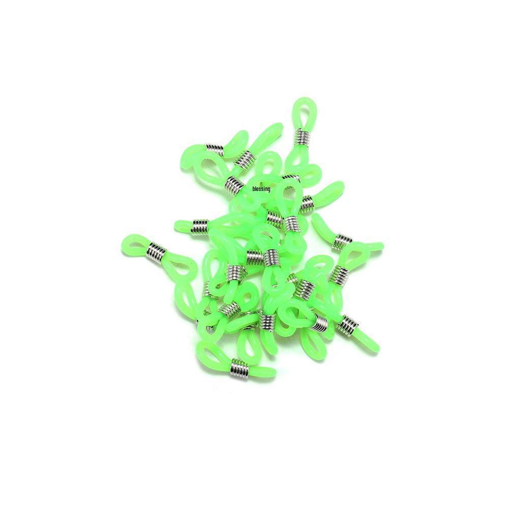 DIY Eyeglass & Mask Chain: Anti-loss Figure 8 Candy Color Rubber Link